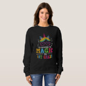 Erster Schullehrer Kid Squad Magic Unicorn Sweatshirt (Vorne ganz)