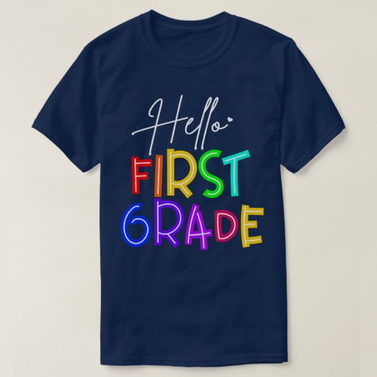 Erster Schulleiter T-Shirt (Design vorne)