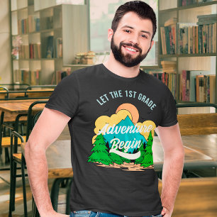 Erster Schultag 1. Klasse Lehrer Dankeschön T-Shirt