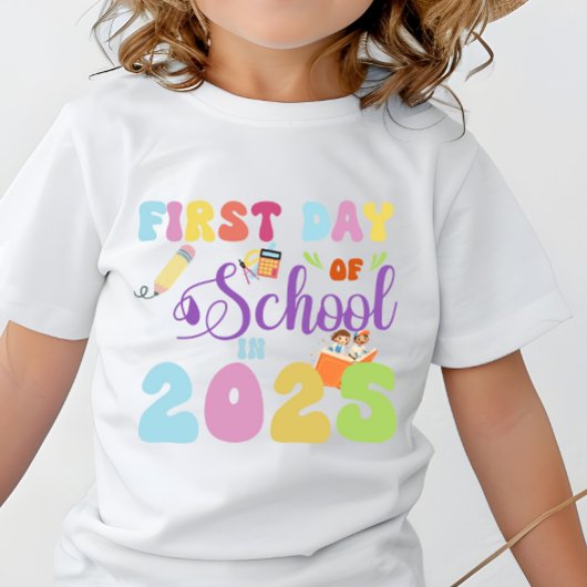 Erster Schultag 2025 Zurück zur Schule T-Shirt