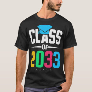 Erster Schultag 2033: Künftiger Schulabschluss T-Shirt