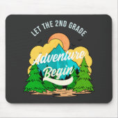 Erster Schultag 2. Klasse Lehrer Mousepad (Vorne)