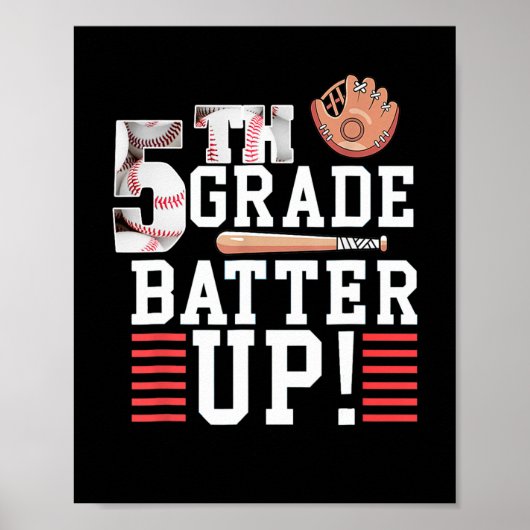 Erster Schultag 5. Klasse Poster (Vorne)