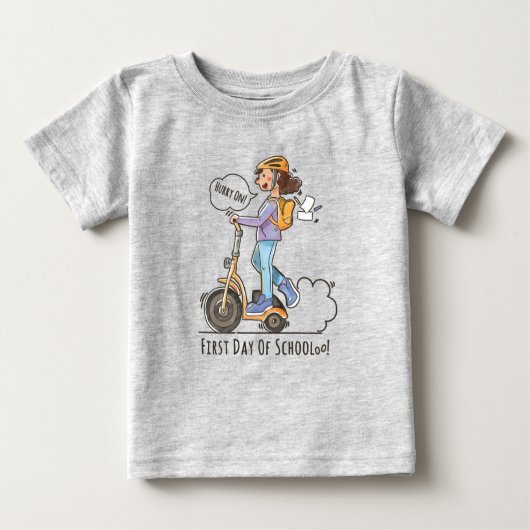 Erster Schultag | Baby T-shirt (Vorderseite)