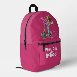 Erster Schultag | Bedruckter Rucksack