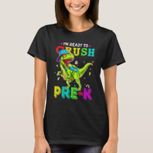 Erster Schultag bereit, um die Kids-Liebe vor dem  T-Shirt
