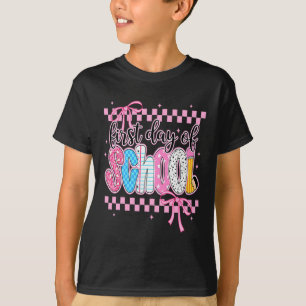 Erster Schultag Blumenstrauß für Lehrer T-Shirt