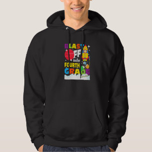 Erster Schultag der vierten Klasse Hoodie