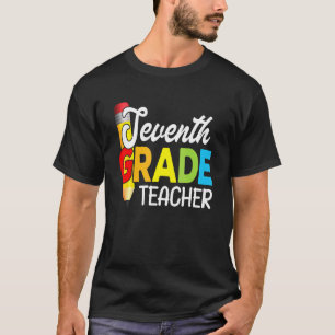 Erster Schultag des siebten Lehrers Niedlich T-Shirt