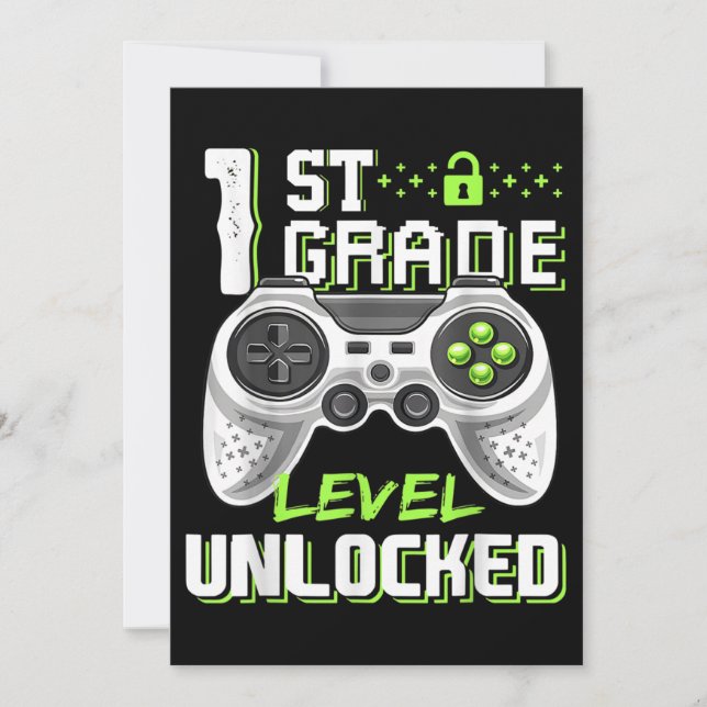 Erster Schultag des ungesperrten Gamers (Vorderseite)