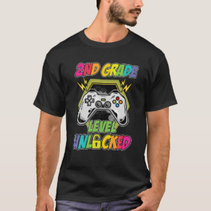 Erster Schultag des ungesperrten Gamers der zweite T-Shirt