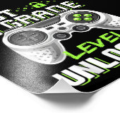 Erster Schultag des ungesperrten Gamers Fotodruck (Ecke)