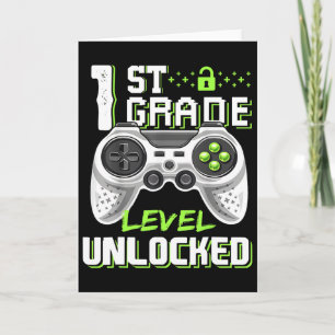 Erster Schultag des ungesperrten Gamers Karte