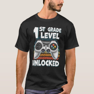 Erster Schultag des ungesperrten Gamers T-Shirt