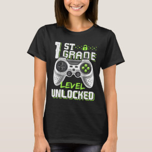 Erster Schultag des ungesperrten Gamers T-Shirt