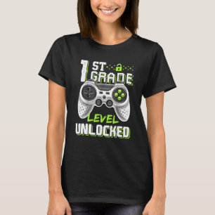 Erster Schultag des ungesperrten Gamers T-Shirt