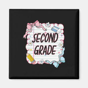 Erster Schultag Girly Coquette5 Magnet