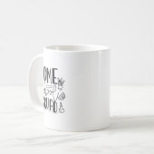 Erster Schultag Homeschool-Squad-Lehrer Kaffeetasse (Vorderseite Links)
