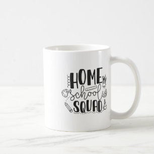 Erster Schultag Homeschool-Squad-Lehrer Kaffeetasse