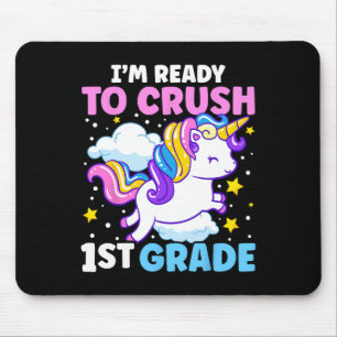 Erster Schultag ich bin bereit, die erste Stufe U Mousepad