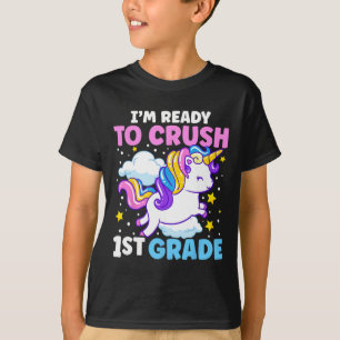 Erster Schultag ich bin bereit, die erste Stufe U T-Shirt