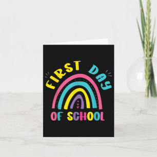 Erster Schultag Kindergarten Prek Preschool Gi Karte