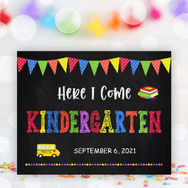 Erster Schultag | Kindergartenposter Poster