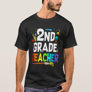 Erster Schultag Lehrer der 2. Klasse Zurück zur Sc T-Shirt