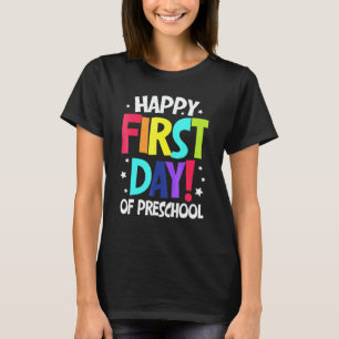Erster Schultag Lehrer Kind Zurück zur Schule T-Shirt