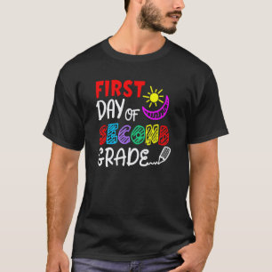 Erster Schultag Lehrer Schüler der zweiten Klasse  T-Shirt