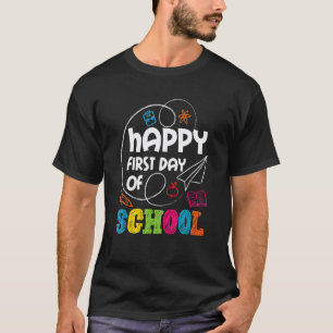 Erster Schultag Lehrer Schüler Kindergarten B T-Shirt
