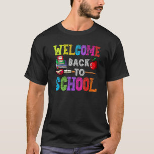 Erster Schultag Lehrer Zurück Zur Schule Studen T-Shirt