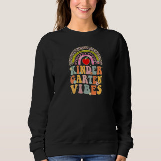 Erster Schultag nach den Ferien im Kindergarten -  Sweatshirt