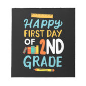 Erster Schultag Notizblock (Vorderseite)