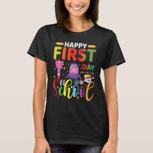 Erster Schultag Outfit Back To School Lehrer T-Shirt