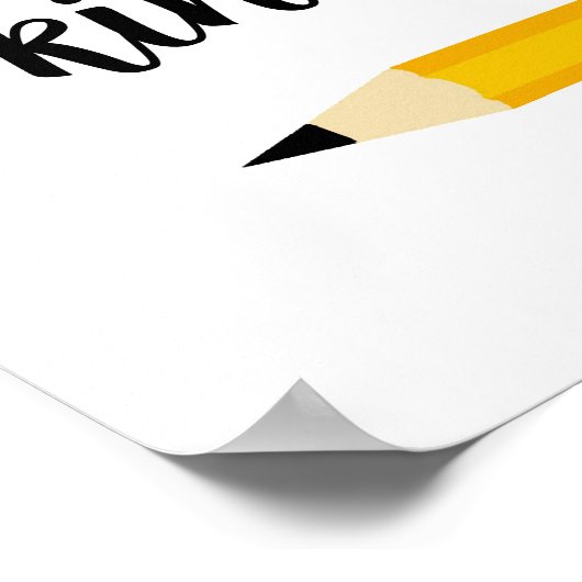 Erster Schultag Poster (Ecke)