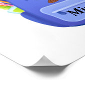 Erster Schultag Poster (Ecke)