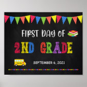 Erster Schultag | Poster der zweiten Stufe (Vorne)