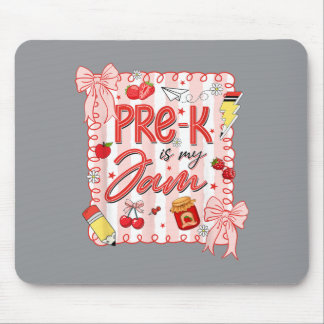 Erster Schultag Pre-K ist Lieblings-Erdbeere Mousepad