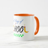 Erster Schultag - T - Shirt - Niedlich & Spaß zurü Tasse (VorderseiteRechts)