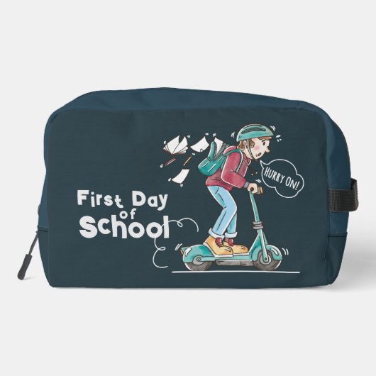 Erster Schultag | Waschbeutel (Rückseite)