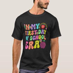 Erster Schultag Zeitalter Lehrer Schüler Mädchen J T-Shirt