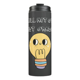 erster Schultag zurück, ich werde nicht weinen 1.  Thermosbecher