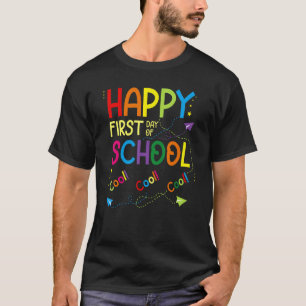 Erster Schultag - zurück zum Lehrer T-Shirt