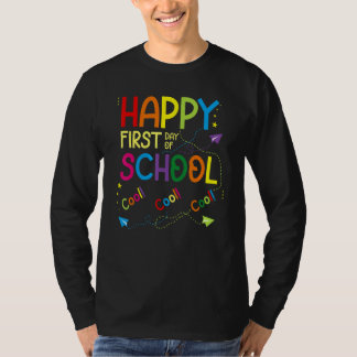Erster Schultag  Zurück zur Schule  Lehrer  1.  T-Shirt