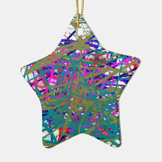 Erster Scrawl des berühmten digitalen Künstlers ;) Keramik Ornament (Links)