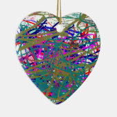 Erster Scrawl des berühmten digitalen Künstlers ;) Keramik Ornament (Rechts)