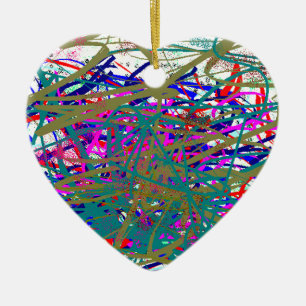 Erster Scrawl des berühmten digitalen Künstlers ;) Keramik Ornament