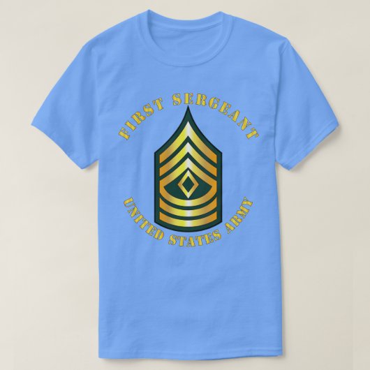 Erster Sergeant 1SG T-Shirt (Design vorne)