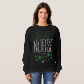 Erster Sicherheitsdrink mit einem Tag des Krankenp Sweatshirt (Vorne ganz)